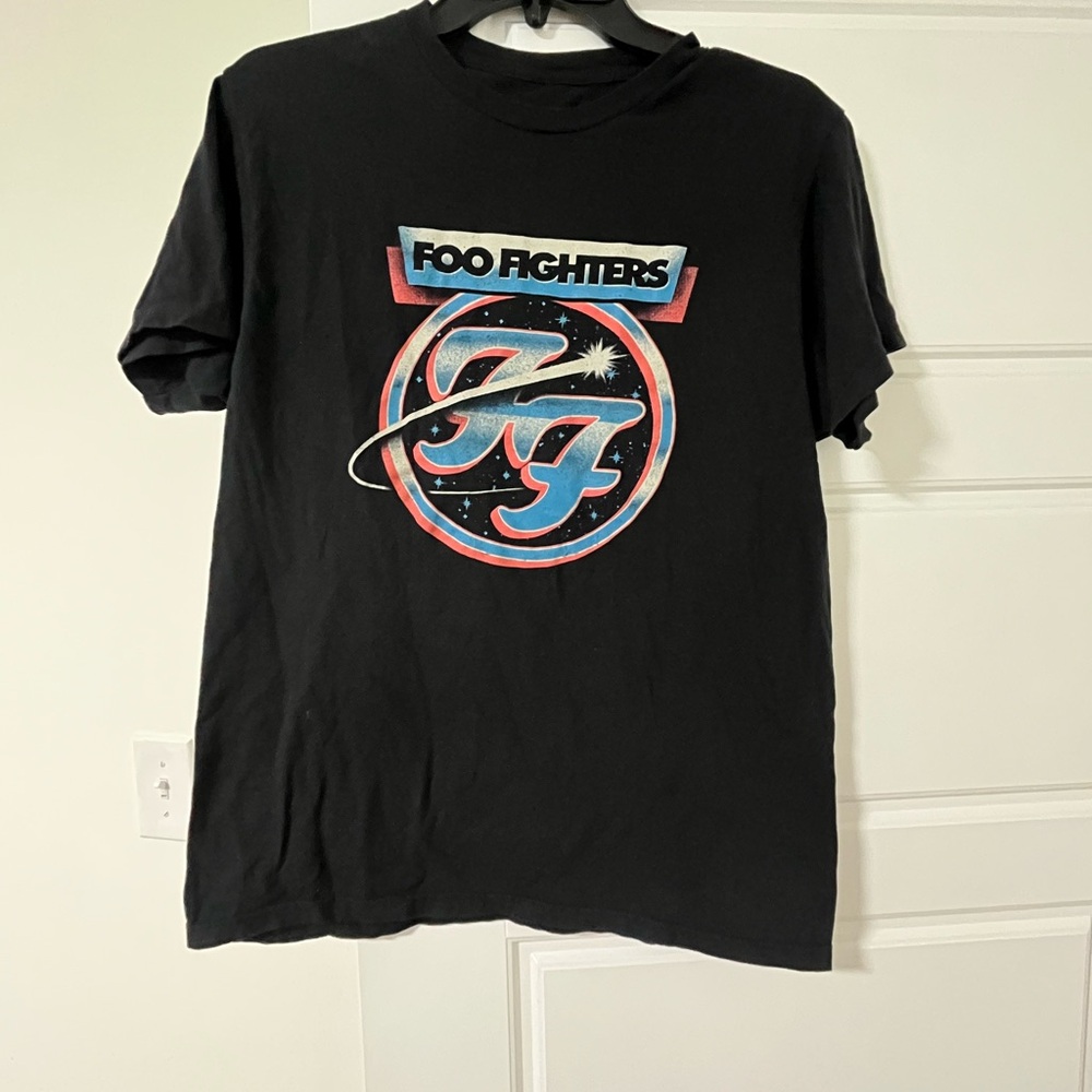 Foo Fighters Black Graphic T-Shirt, Size Medium